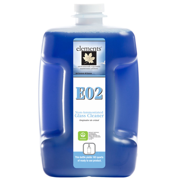 E02 Non-Ammoniated Glass Cleaner (80 oz, 2/case)