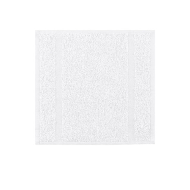 Admiral Collection Washcloth, 12" x 12", White (12/pack) | Monarch