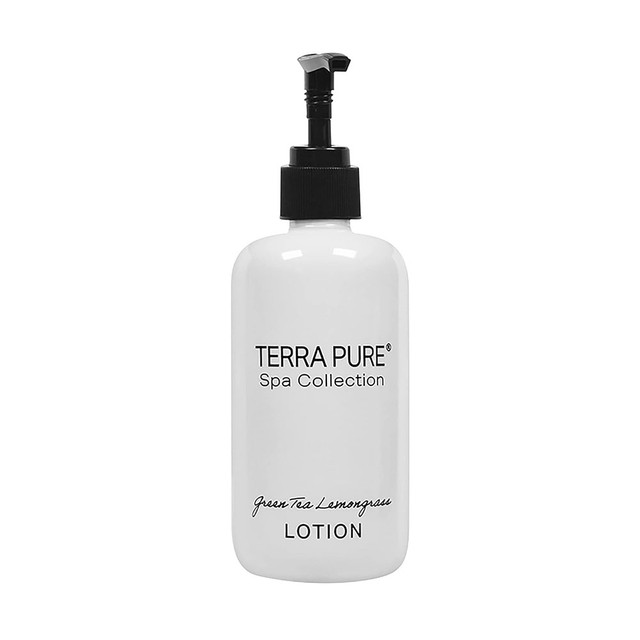 Terra Pure Green Tea Lemongrass Lotion 10.14 oz Refillable Bottle