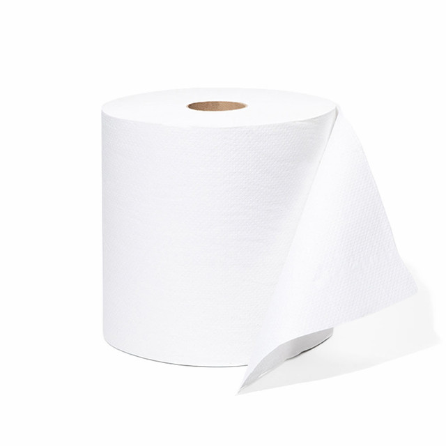 Universal Paper Towels, 800 ft, White (6 Rolls/Case)