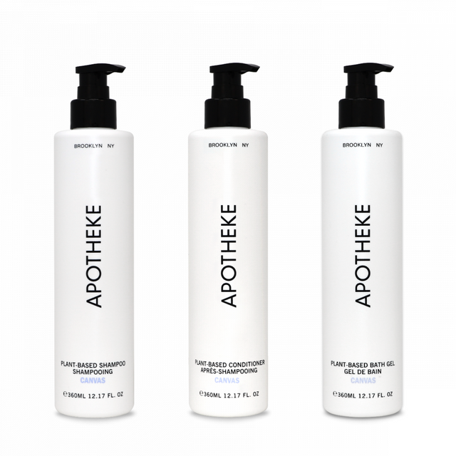 Apotheke Canvas 12 oz Bottle Set with DoveLok Bracket