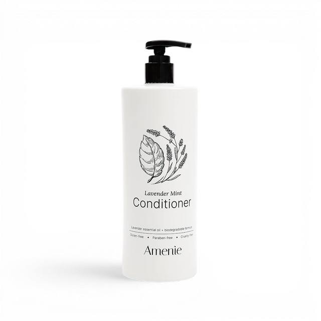 Amenie Lavender Mint Conditioner, 16.2oz EcoLux Bottle