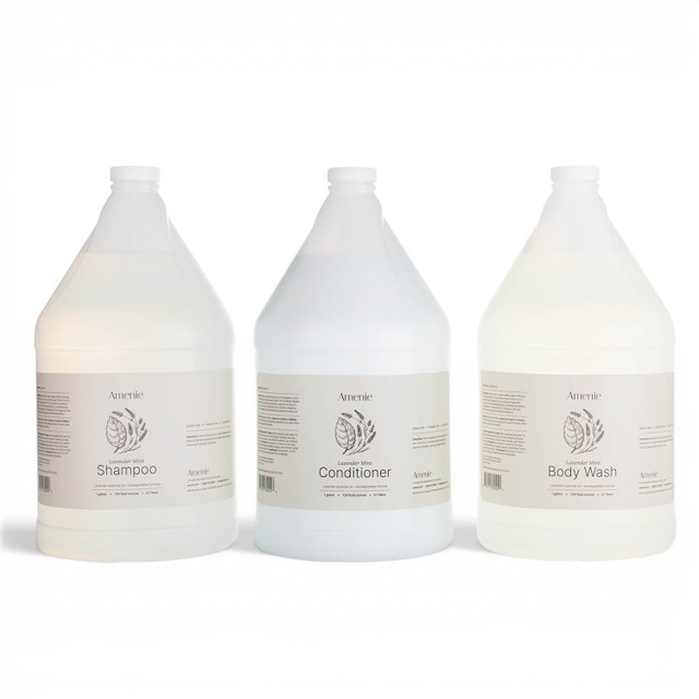 Amenie Lavender Mint Shower Bundle (3 Gallons)