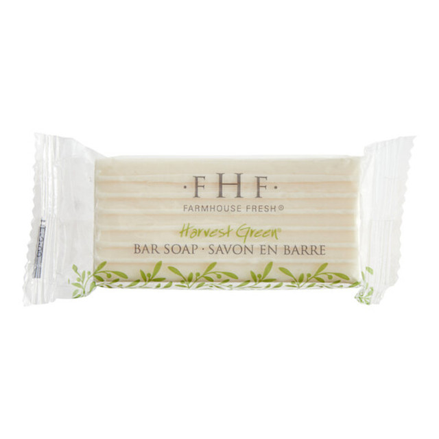 Harvest Green Soap Bar .68oz Wrapped (550/case) | Farmhouse Fresh