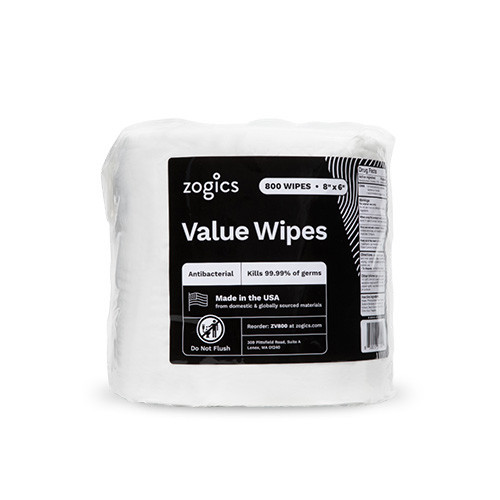 Zogics Value Wipes, Refills, ZV800-1, (Single Roll)