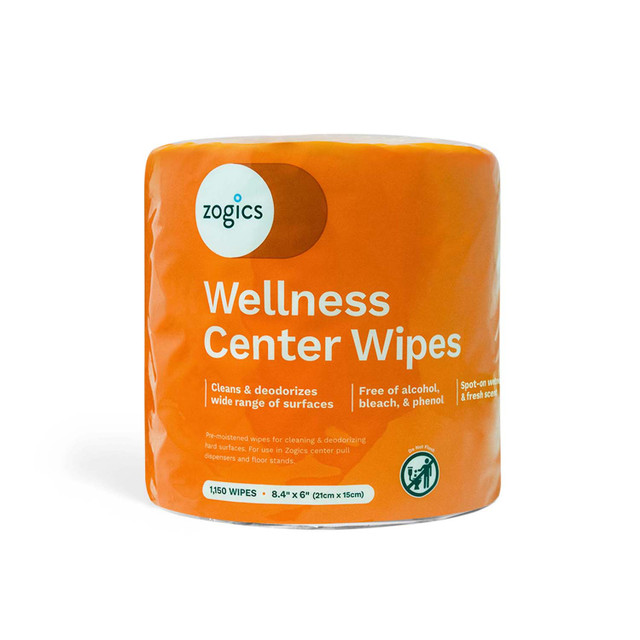 Zogics Cleaning Wipes, Refills, Z1000-Single, Single Roll
