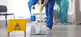 Hospital cleaning supplies