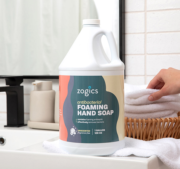 Zogics Antibacterial Foaming Hand Soap