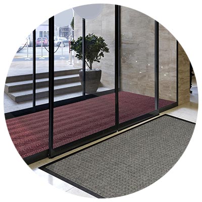 M+A Matting WaterHog mats are eco-friendly and made in the USA