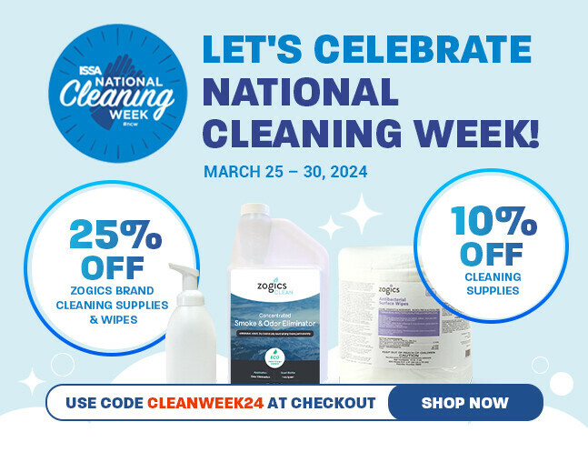 Zogics Sale National Cleaning Week