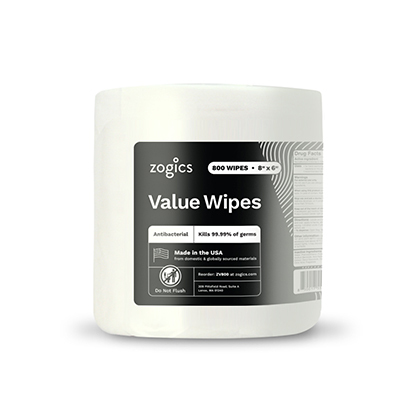 Zogics Value Wipes