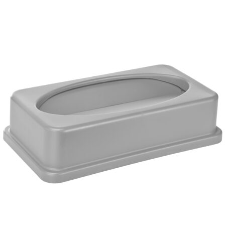 Trash Lid |Alpine Industries Slim Trash Can Drop Shot Lid