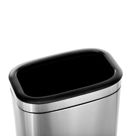 Slim Stainless Steel Trash Can | Open Top Trash Can