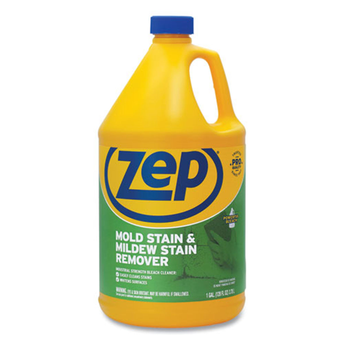 Zep Mold Stain and Mildew Stain Remover, 32 oz Spray Bottle, 12/Carton