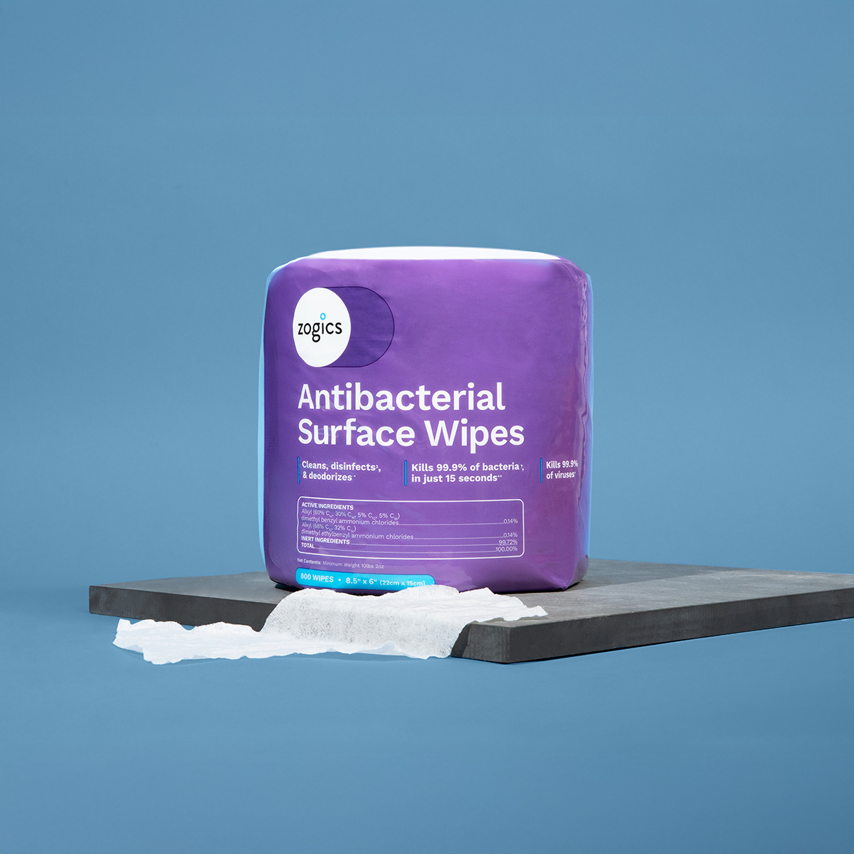 Bulk Antibacterial Disinfecting Wipes | Order Our 4-Roll Case Online