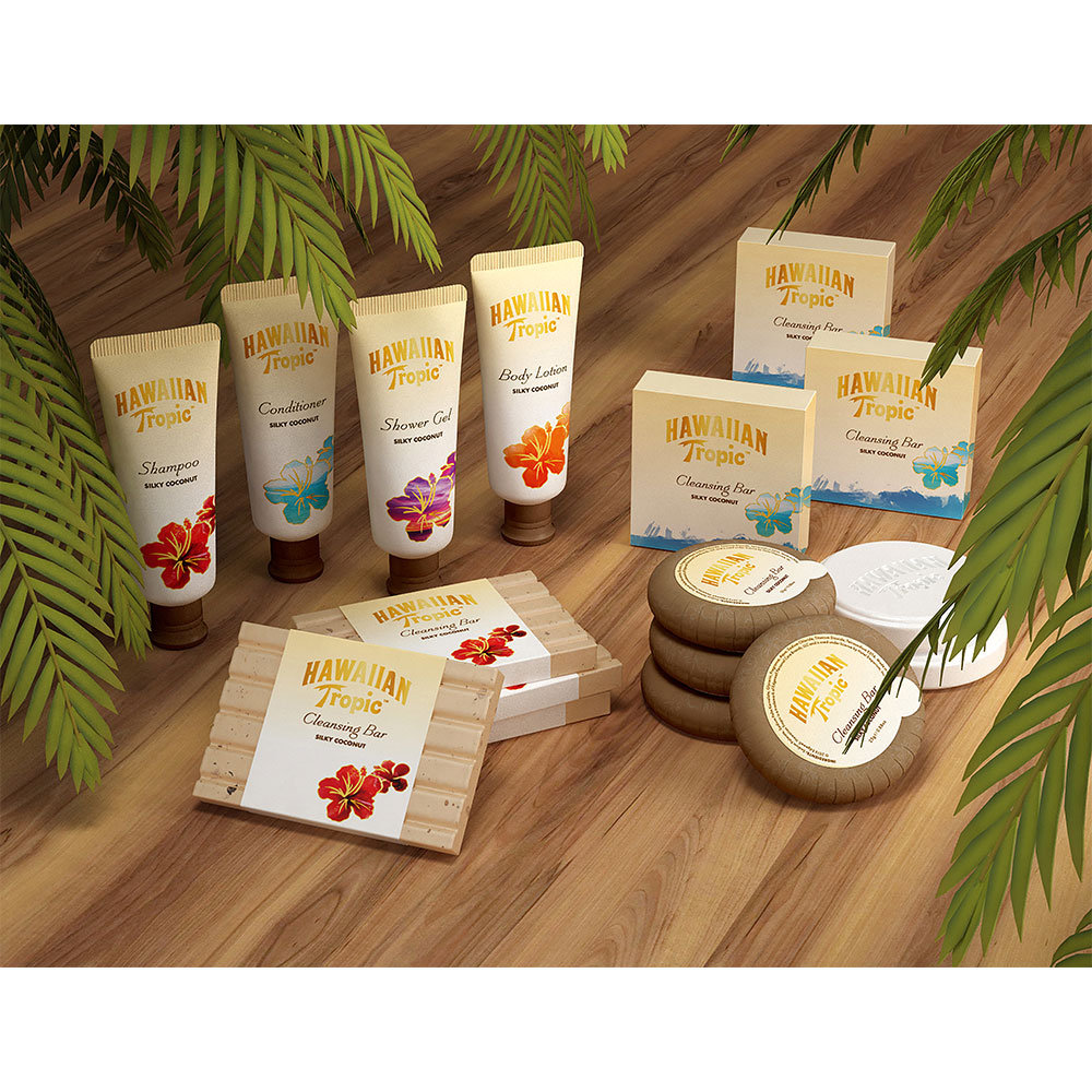 Shower Gel, 40ml Tube, Flip Cap (144/Pack) | Hawaiian Tropic