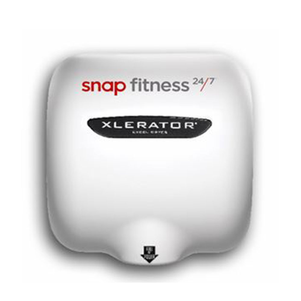 Quick Drying: Xlerator Hand Dryer for Snap Fitness Gyms