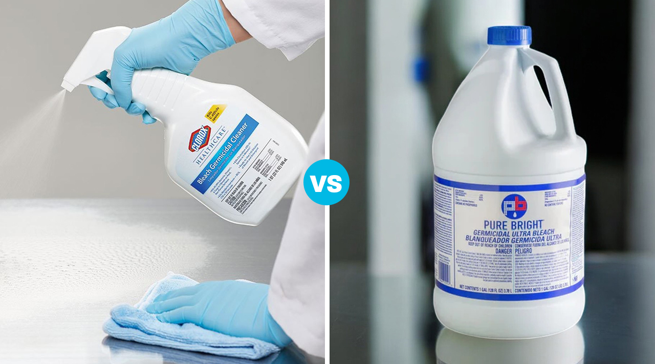 Germicidal Bleach vs. Regular Bleach: Key Differences, Uses, and Safety Tips