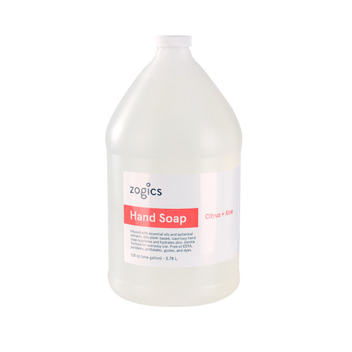 Zogics Citrus & Aloe Hand Soap (1 Gallon)