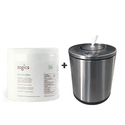 Sanitizing Wipes New Customer Bundle (Free Dispenser)