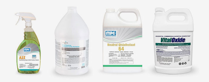 Quat-based disinfectants
