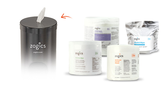 Shop Zogics Wipes for the Single Canister Wipes Dispenser