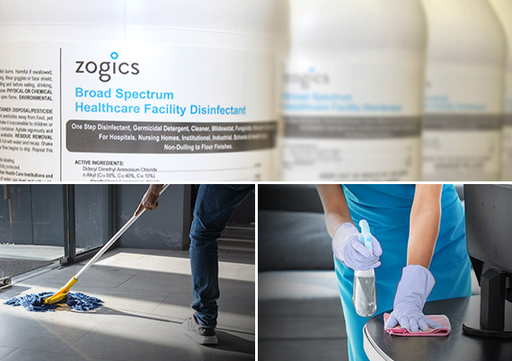 Shop Zogics Commercial Disinfectant Concentrate