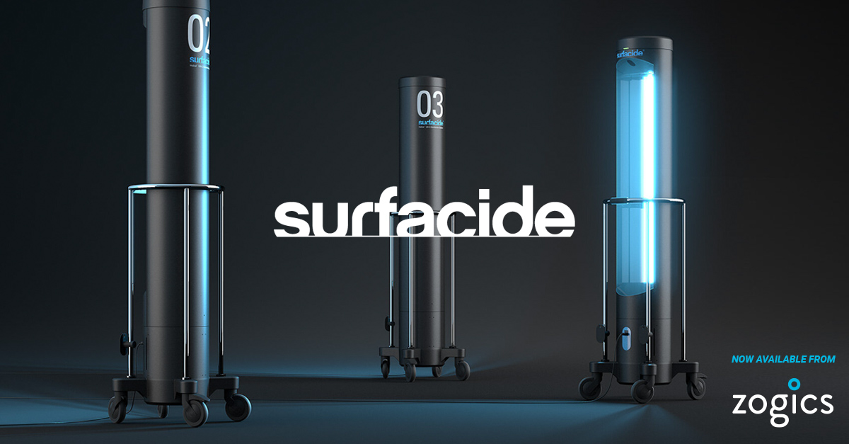 Create a safer environment with Surfacide's Helios® UV-C Disinfection