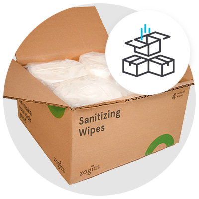 Save on Sanitizing Wipes with bulk pricing breaks