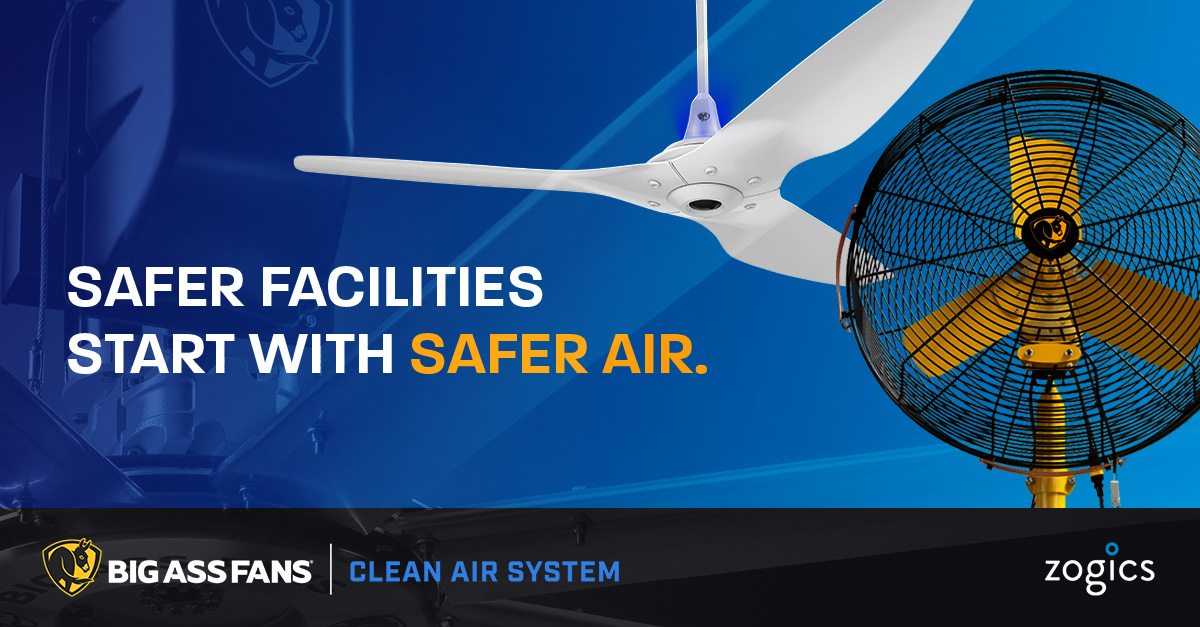 UVC and Ion Fans Proven Technology Clean Air System