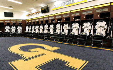 Zogics Team Laminate Lockers for Georgia Tech Baseball