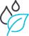 Plant-based body care icon