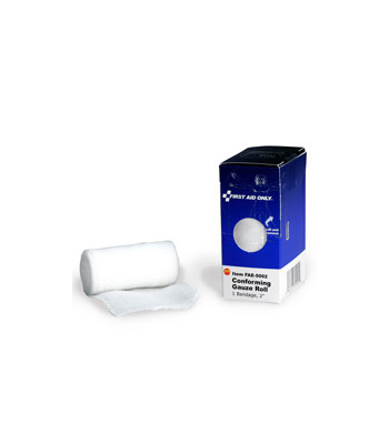 First Aid Only SmartCompliance SmartTab ezRefill, Gauze Roll Bandage, 2", FAE-5002