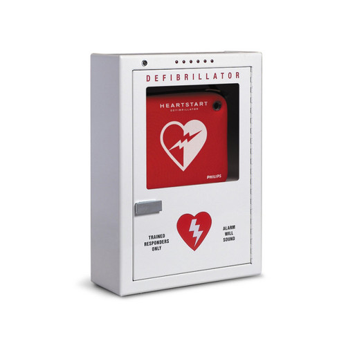 Philips Premium Surface Mounted AED Cabinet w/Alarm