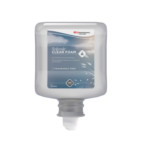 Refresh Clear Foam Hand Wash, 1 Liter, CLR1L (6 refills/case) | SC Johnson