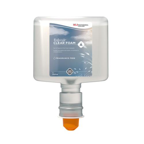 Refresh Clear Foam Hand Wash, Touch Free, 1.2L, CLR120TF (3 cartridges/case) | SC Johnson