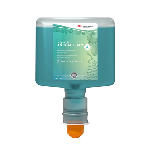 Refresh Antibacterial Foam Hand Wash, Touch Free, 3 refills/case | SC Johnson