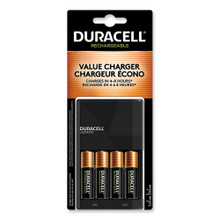 Duracell ION SPEED 1000 Advanced Charger, Includes 4 AA NiMH Batteries