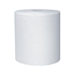 Kleenex Essential Plus+ Recycled Hardwound Paper Towels, 1-ply, 600  ft./Roll, 6 Rolls/Carton (50606)