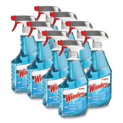 Windex Glass & Multi Surface Cleaning Bundle - Three 23oz Sprays Bottles (Ammonia D, Vinegar & Yellow Disinfectant)