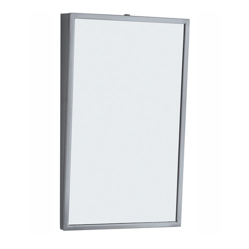 Bobrick Stainless Fixed Tilt Frame Mirror