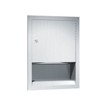 American Specialties C-Fold Paper Towel Dispenser, Recessed