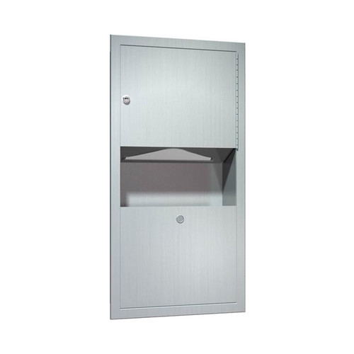 American Specialties Paper Towel Dispenser and Waste Receptacle