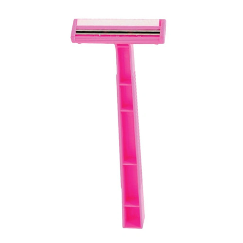 Quality Lightweight Twin Blade Razor | Pink | Zogics Bath & Body