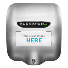 XLERATOReco Hand Dryer, Stainless Steel, Custom Special Image, XL-SB-SI-ECO