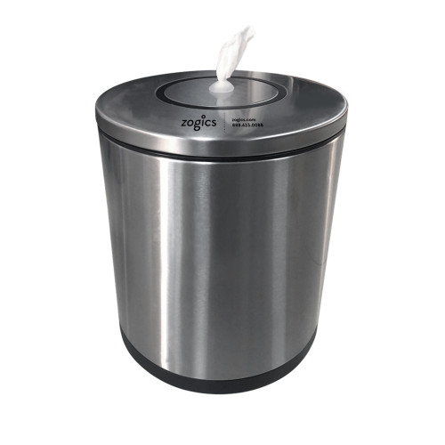 Stainless Steel Tabletop Wipes Dispenser