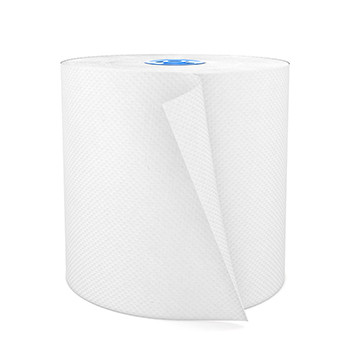 Paper Towel Roll for Tandem, 1-ply, 775 ft/roll, White, Case of 6 | Cascades Pro