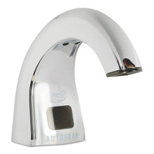 One Shot Liquid Soap Dispenser, Touch Free,  1.9 x 5.5 x 4, Polished Chrome | Rubbermaid