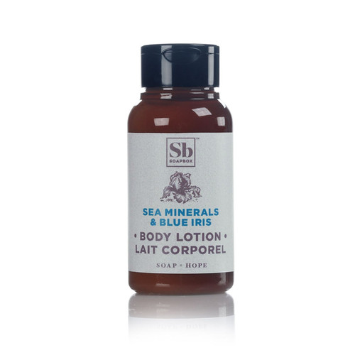 Soapbox Sea Minerals & Blue Iris Body Lotion, 1 oz, 144/case (+$72.95)