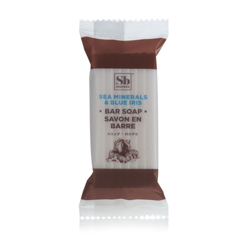 Sea Minerals & Blue Iris Bar Soap Soapbox Bulk Soap Bar